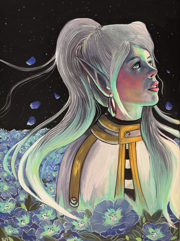 Blue Moon Mage Print