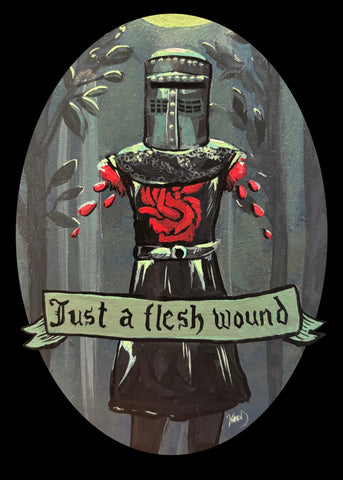Flesh Wound Print