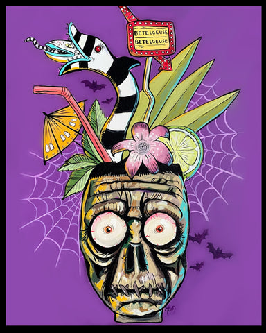 Beetle Tiki Print